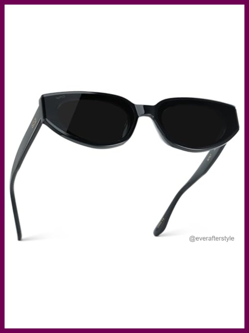 WearMe Pro Women's Cat Eye Sunglasses Anti-Reflective Lenses UV Protection